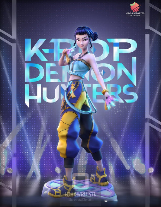 4367 Zoey - KPop Demon Hunters - STL 3D Print Files