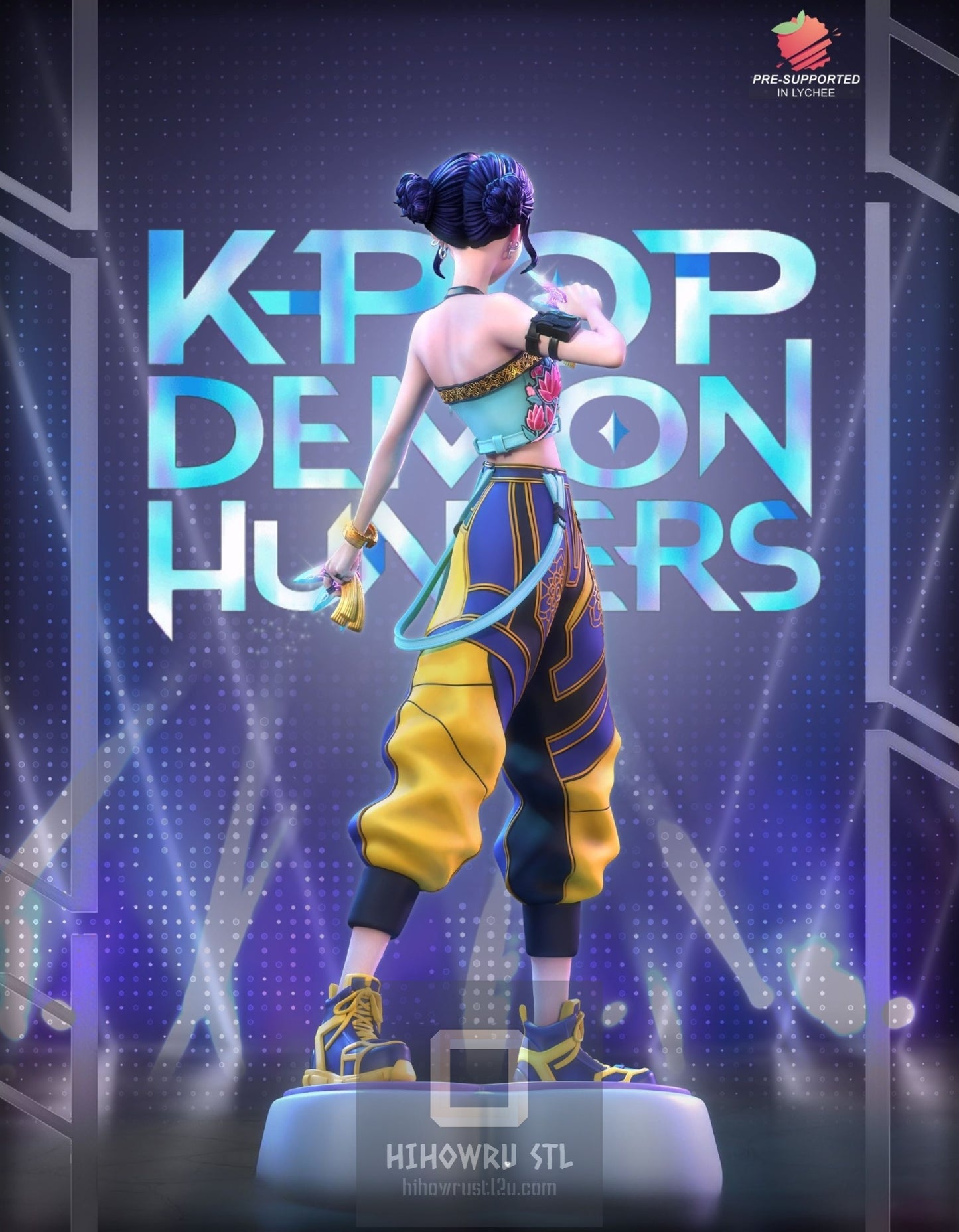 4367 Zoey - KPop Demon Hunters - STL 3D Print Files