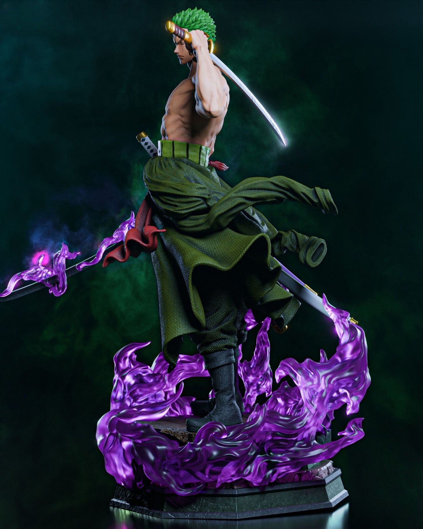 4202 Roronoa Zoro - One Piece - STL 3D Print Files