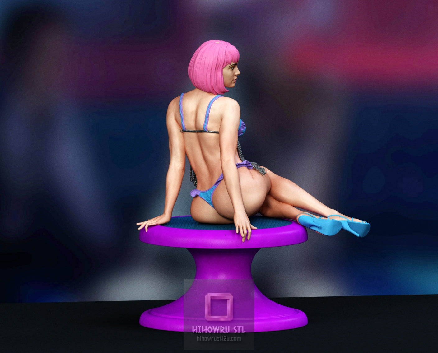 5381 ALICE NSFW - Closer - STL 3D Print Files