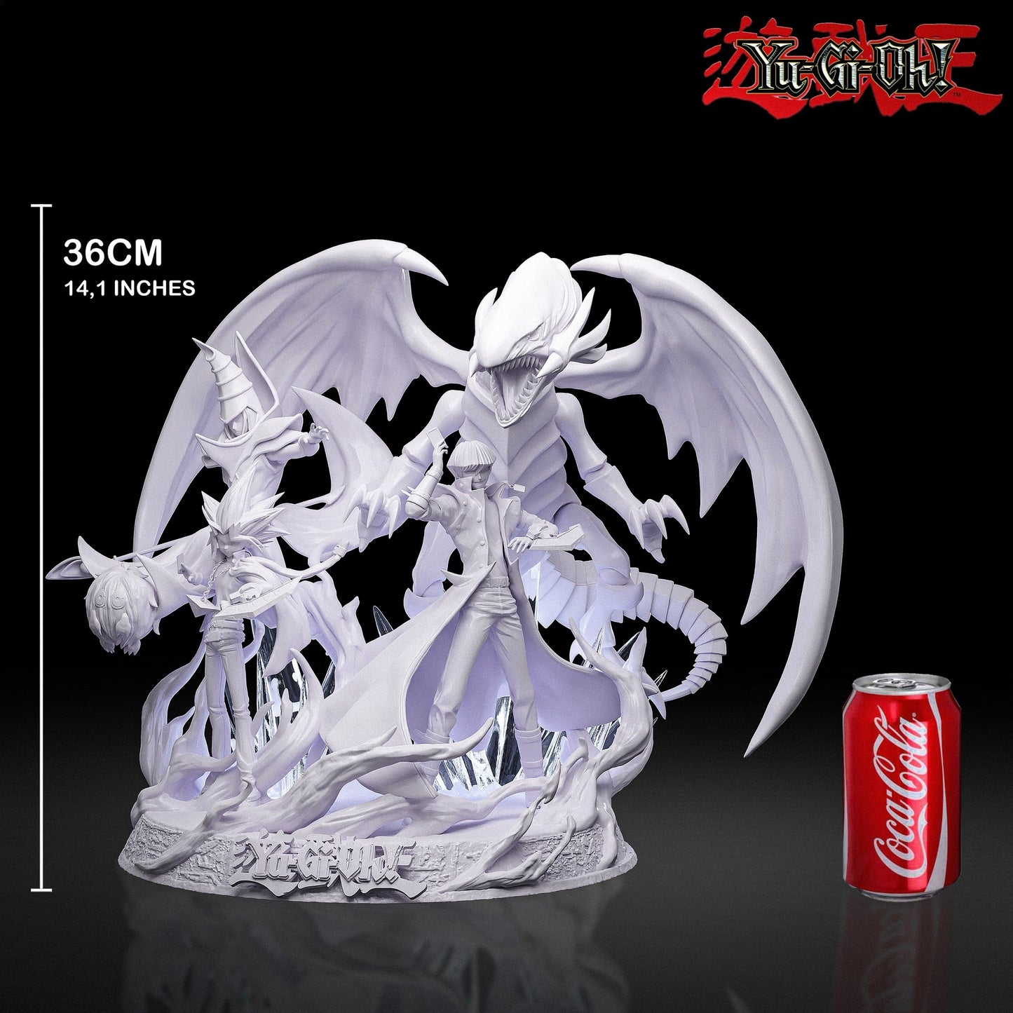 2257 Yami Yugi and Seto Kaiba - Yu-Gi-Oh! - STL 3D Print Files