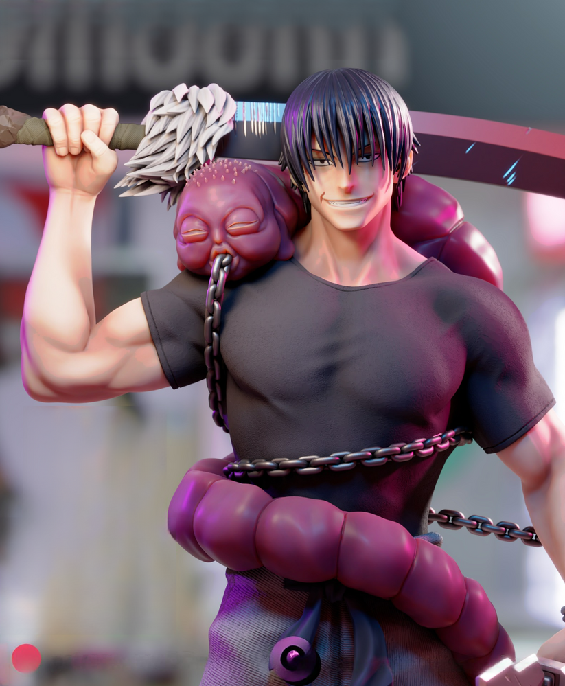 2081 Toji Fushiguro - Jujutsu Kaisen - STL 3D Print Files – My Stl