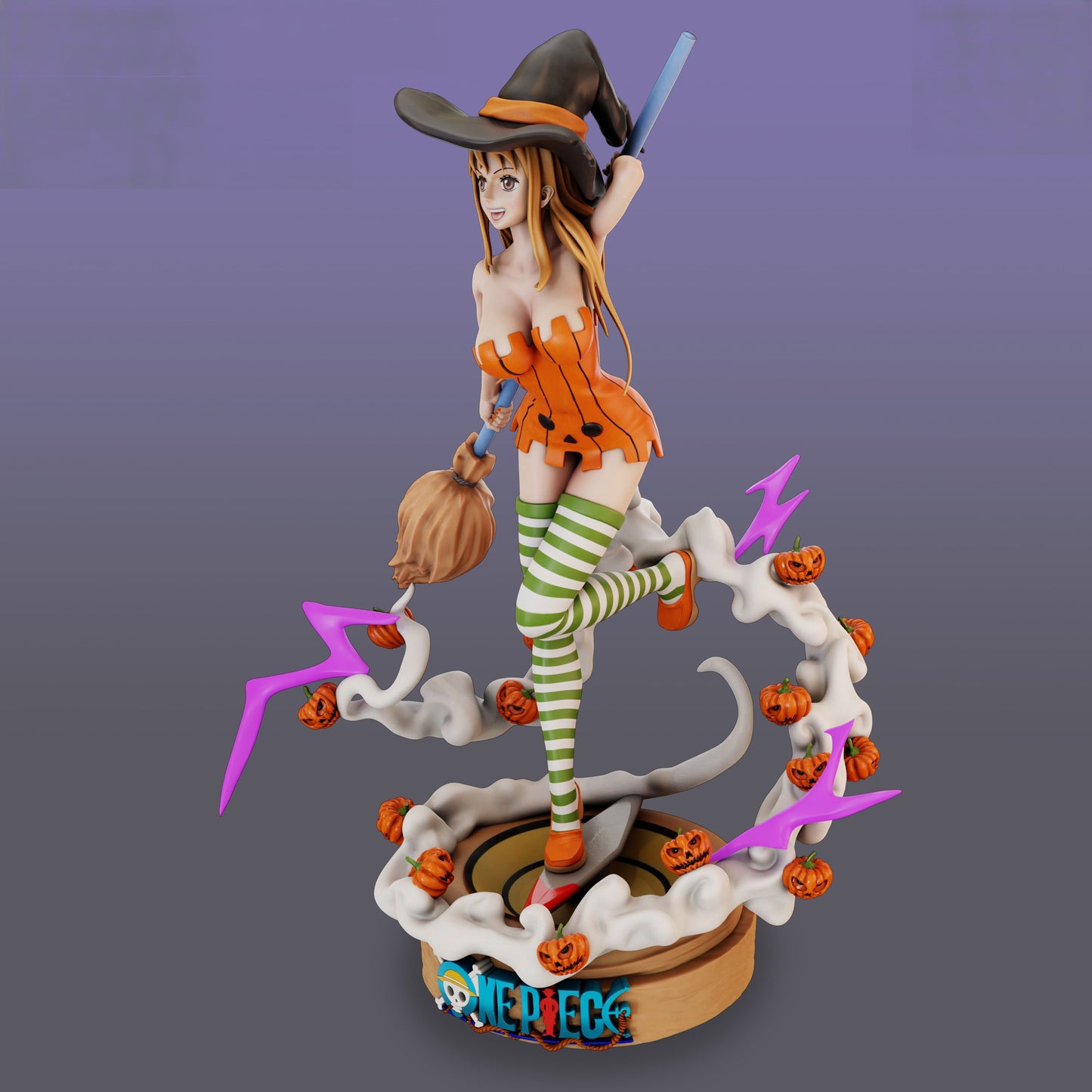 1696 Nami NSFW - One Piece - STL 3D Print Files