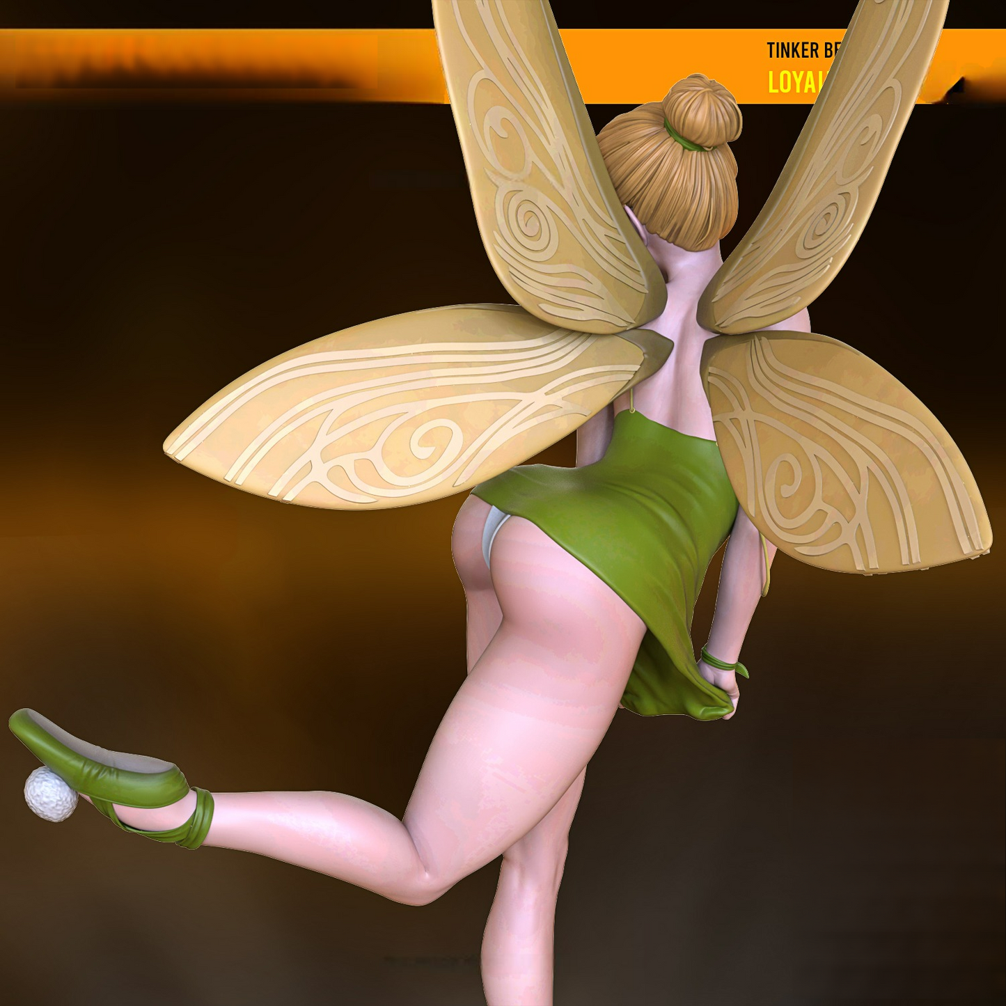 1908 Tinker Bell NSFW - Peter Pan - STL 3D Print Files