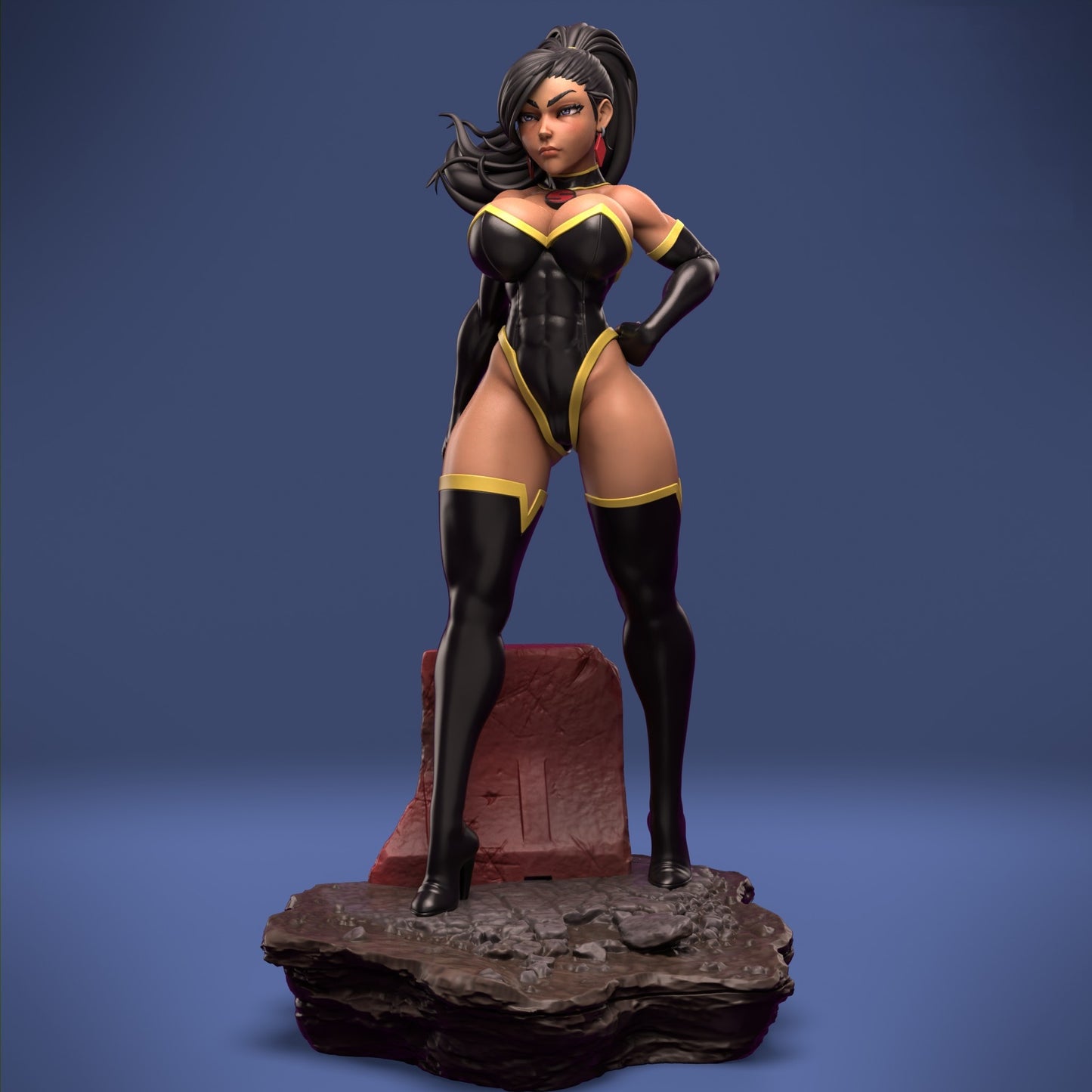 2033  Evil Superwoman NSFW - DC Comics - STL 3D Print Files