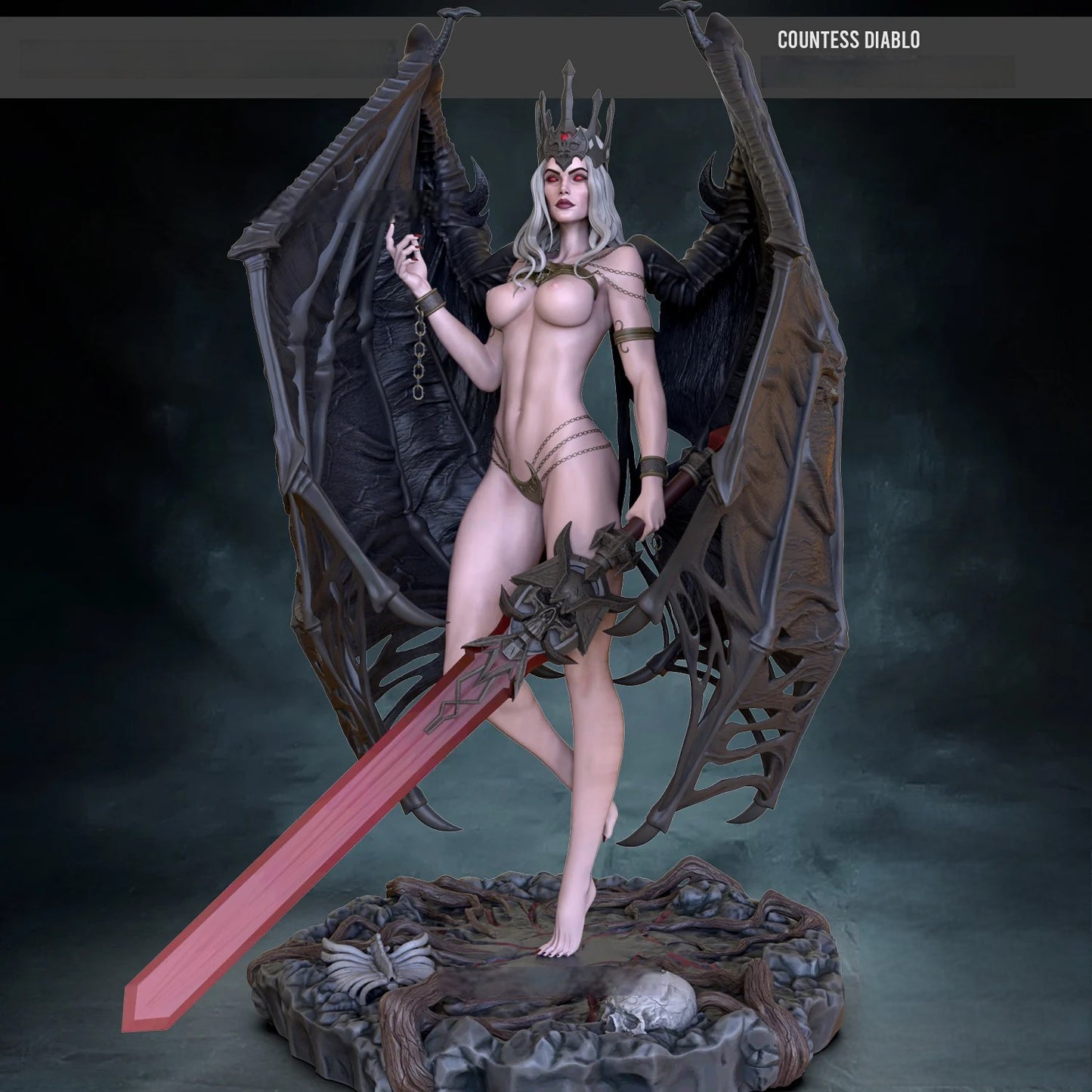 The Countess NSFW - Diablo - STL 3D Print Files