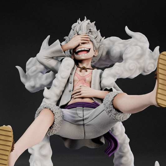 1970 Luffy Gear 5 - One Piece - STL 3D Print Files