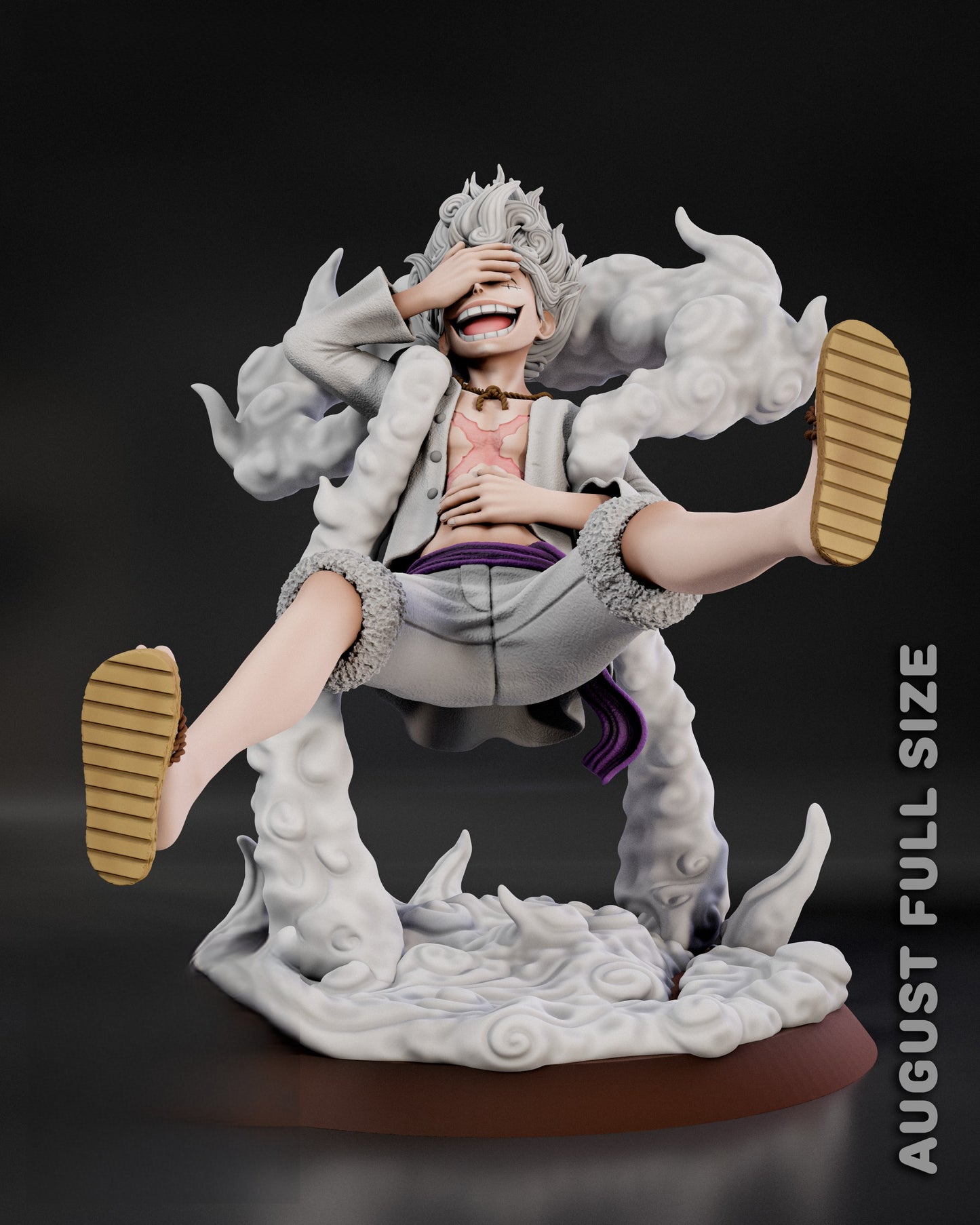 1970 Luffy Gear 5 - One Piece - STL 3D Print Files