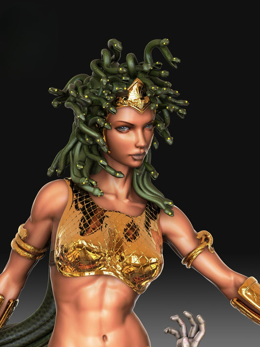 4011 Medusa - STL 3D Print Files