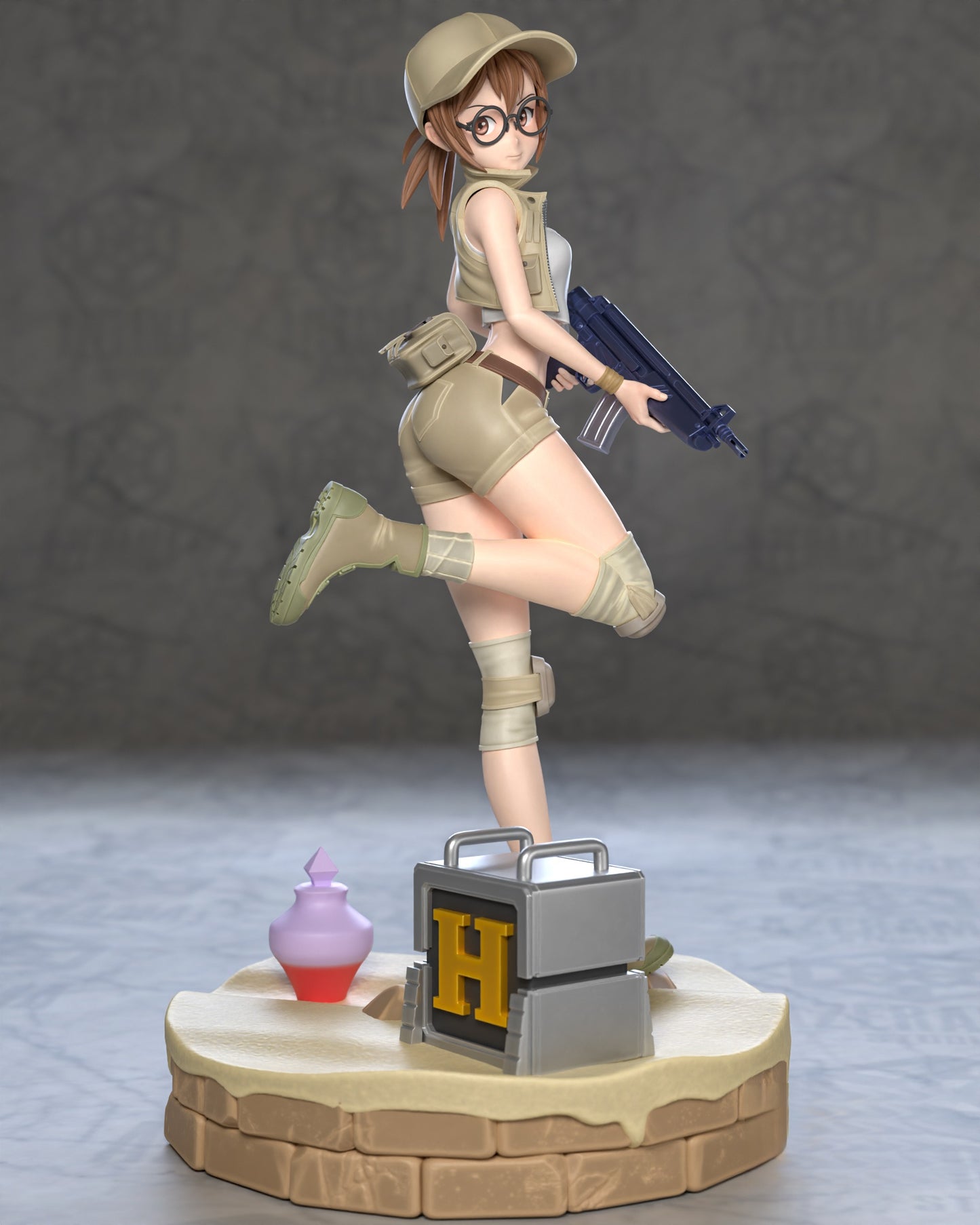 2035 Fio Germi NSFW - Metal Slug - STL 3D Print Files