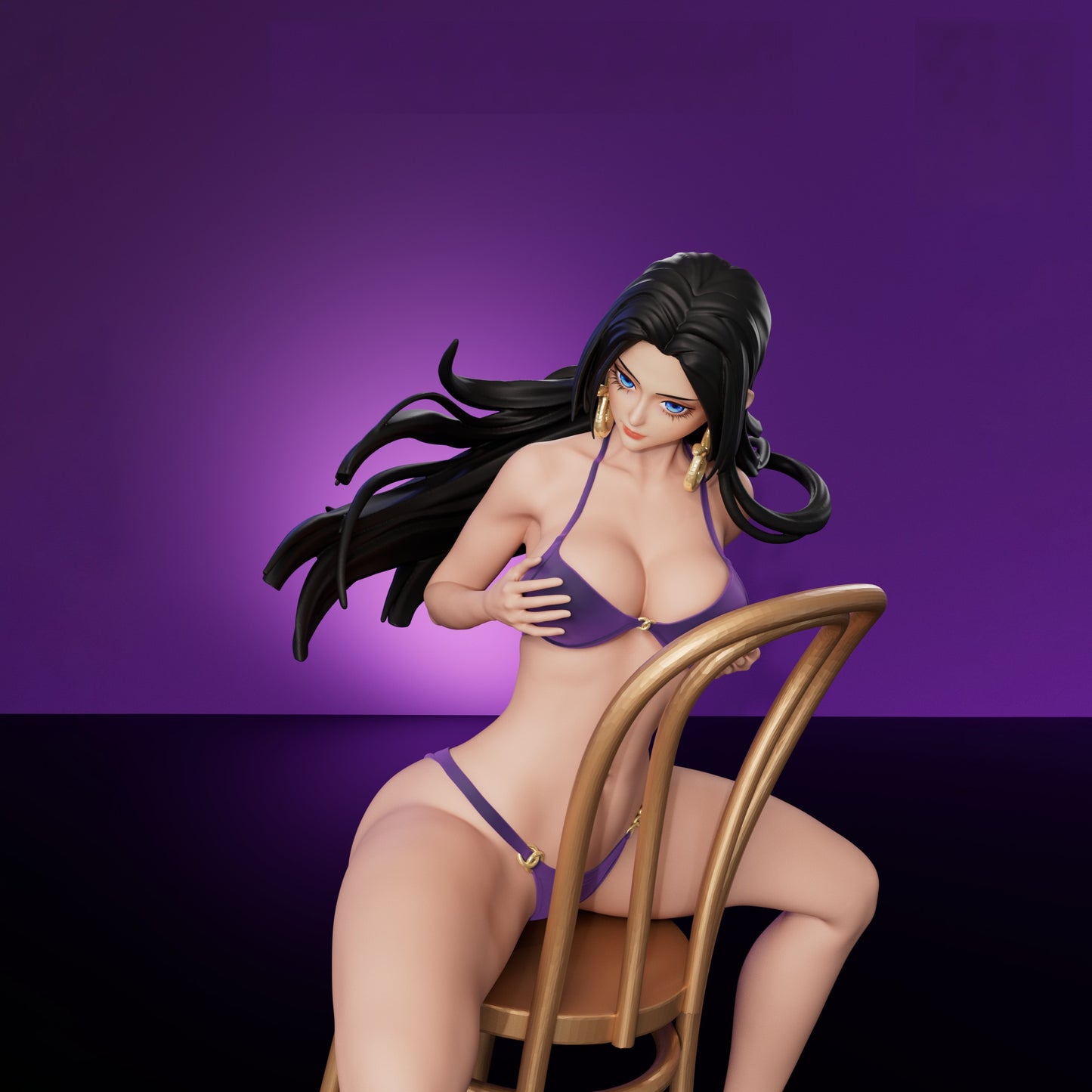 1741 Boa Hancock NSFW - One Piece - STL 3D Print Files