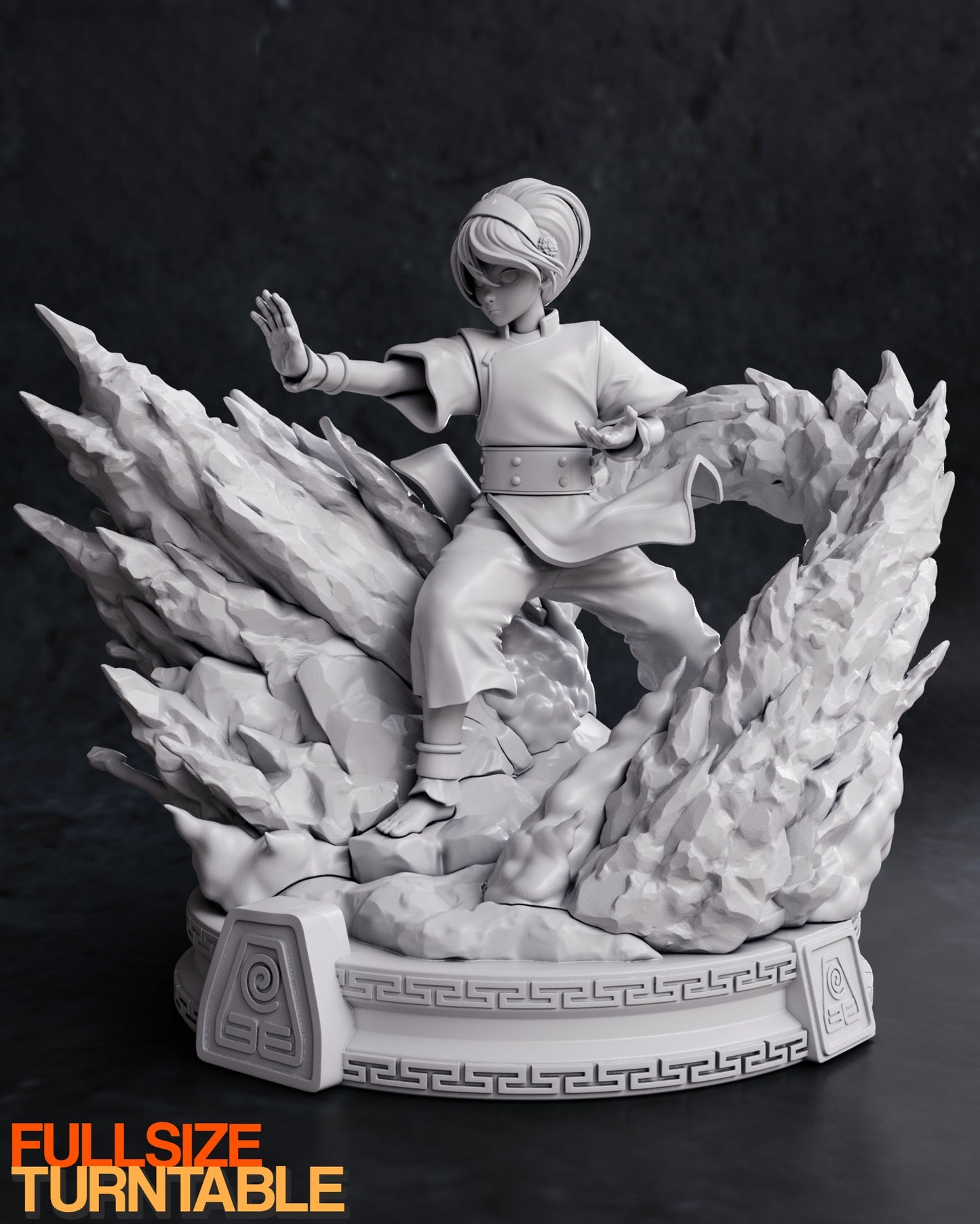 Toph Bei Fong - Avatar the Last Airbender - STL 3D Print Files