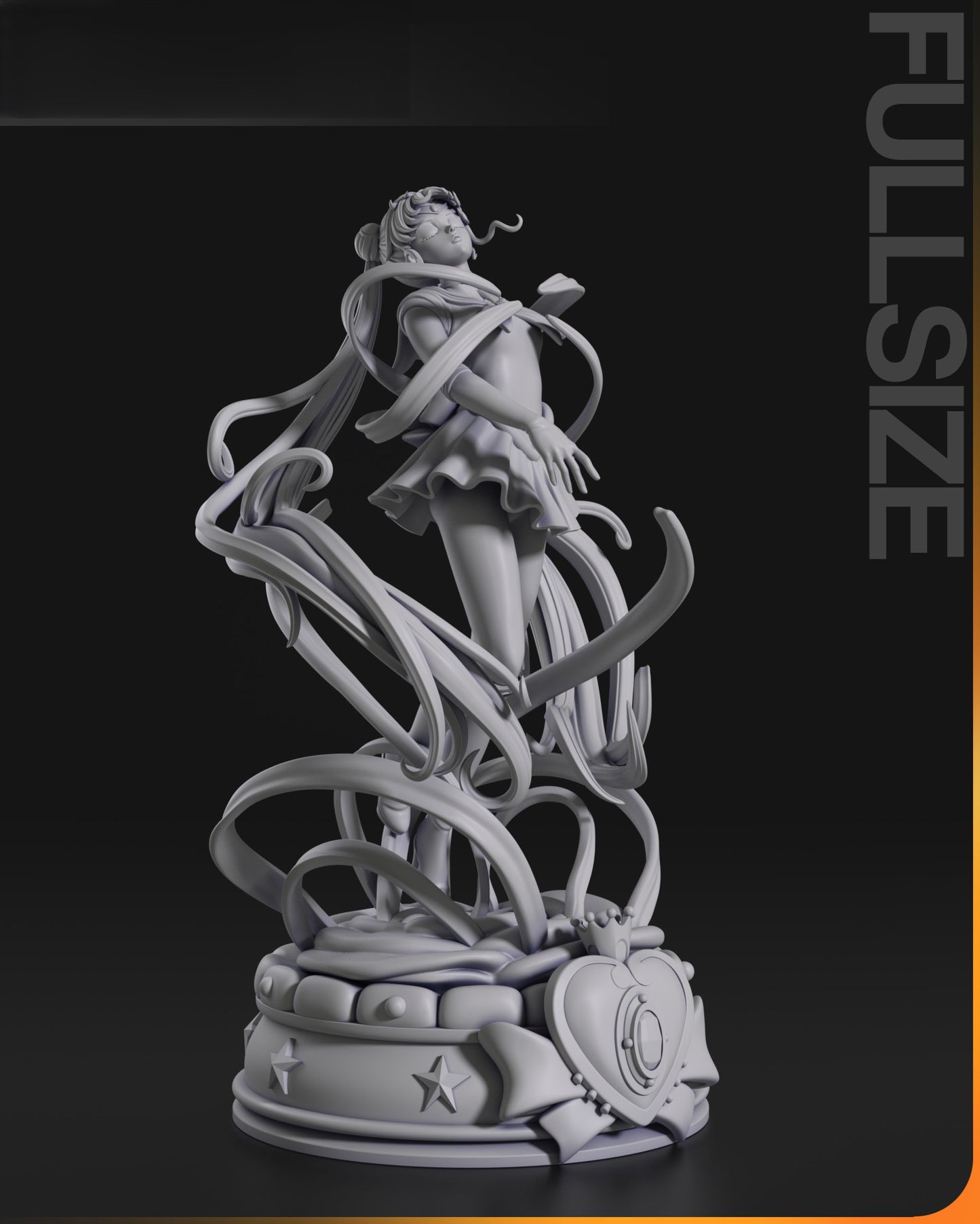 2693 Sailor Moon - Usagi Tsukino - STL 3D Print Files