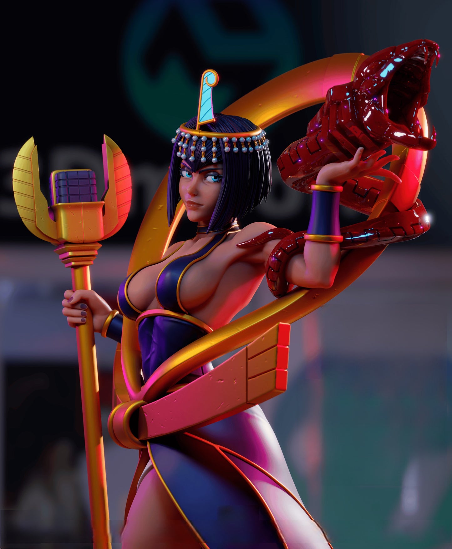 3335 Eliza NSFW - Skullgirls - STL 3D Print Files 2