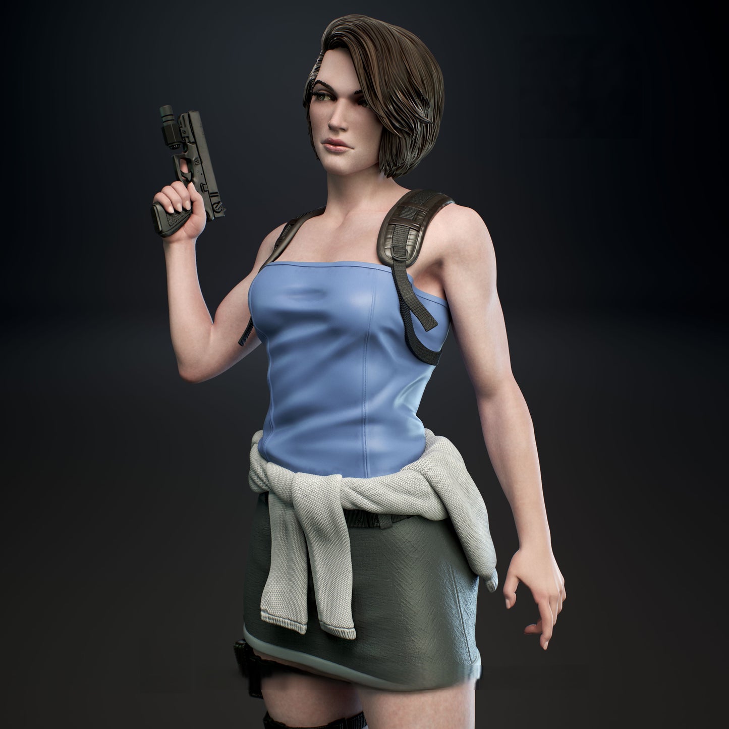 1739 Jill Valentine - Resident Evil - STL 3D Print Files