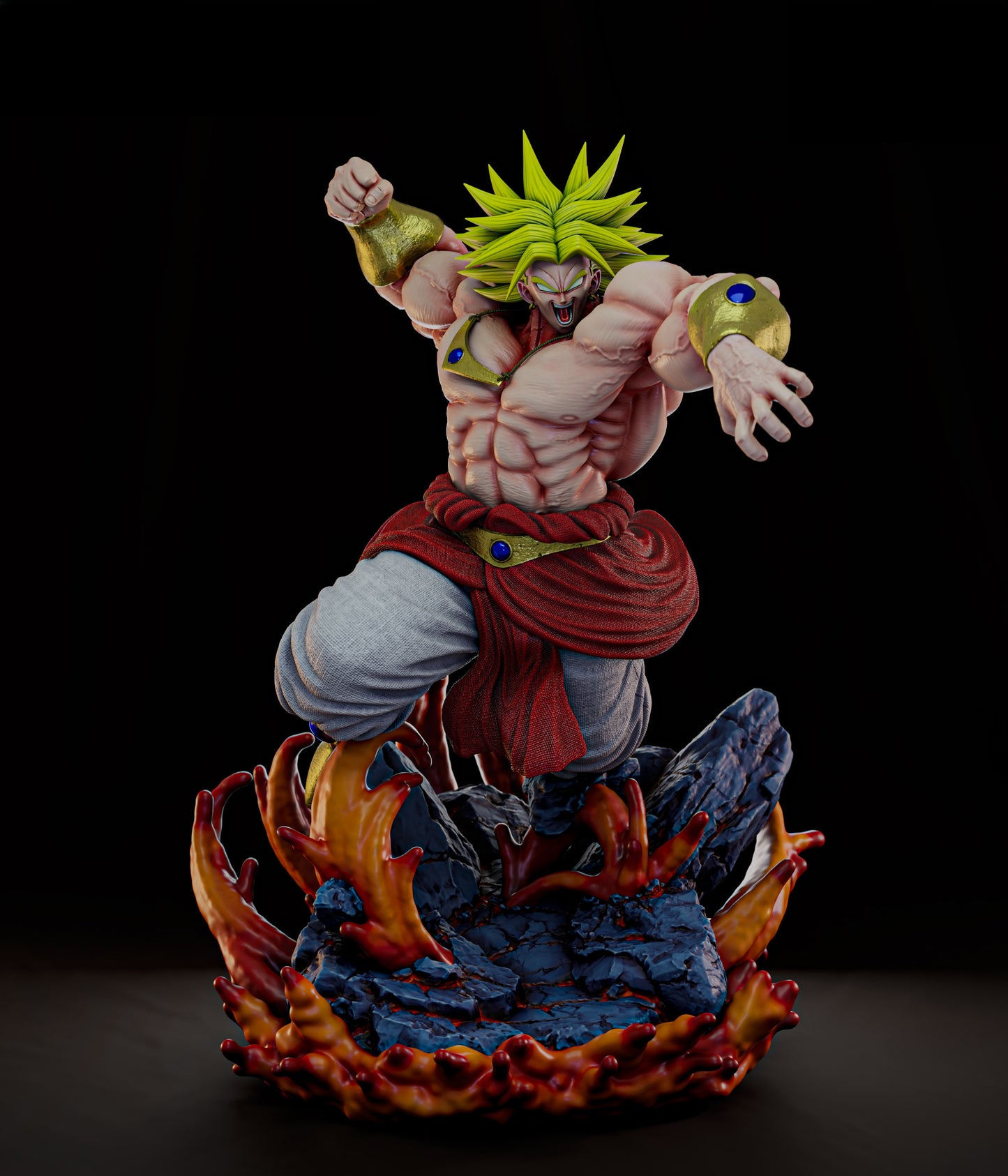 1949 Broly - Dragon Ball - STL 3D Print Files