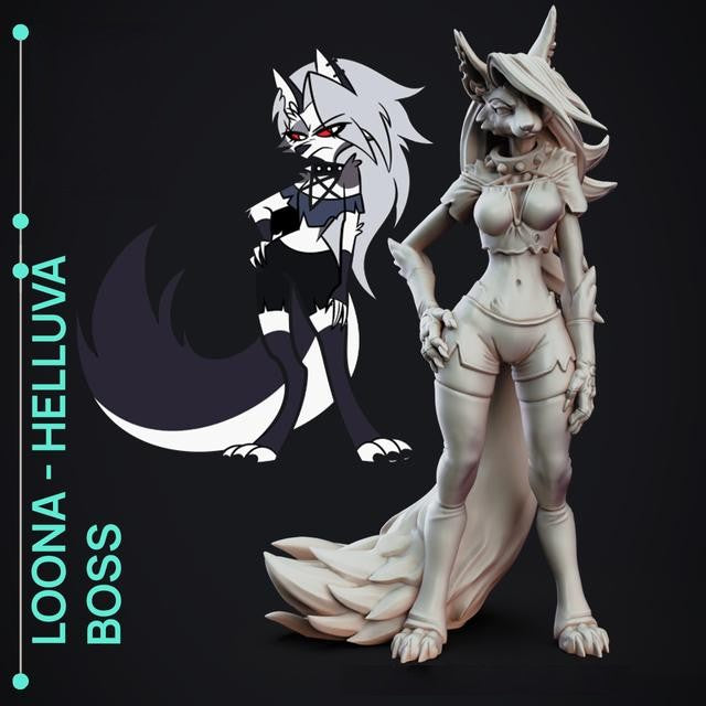 3016 Loona - Helluva Boss - STL 3D Print Files