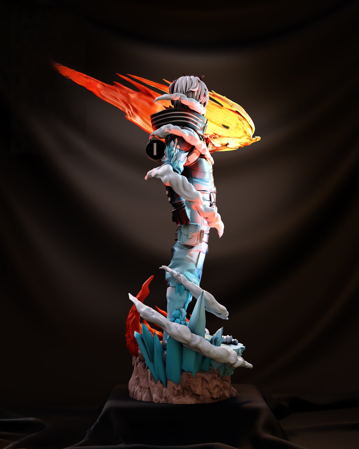 1930 Shoto Todoroki - My Hero Academia - STL 3D Print Files