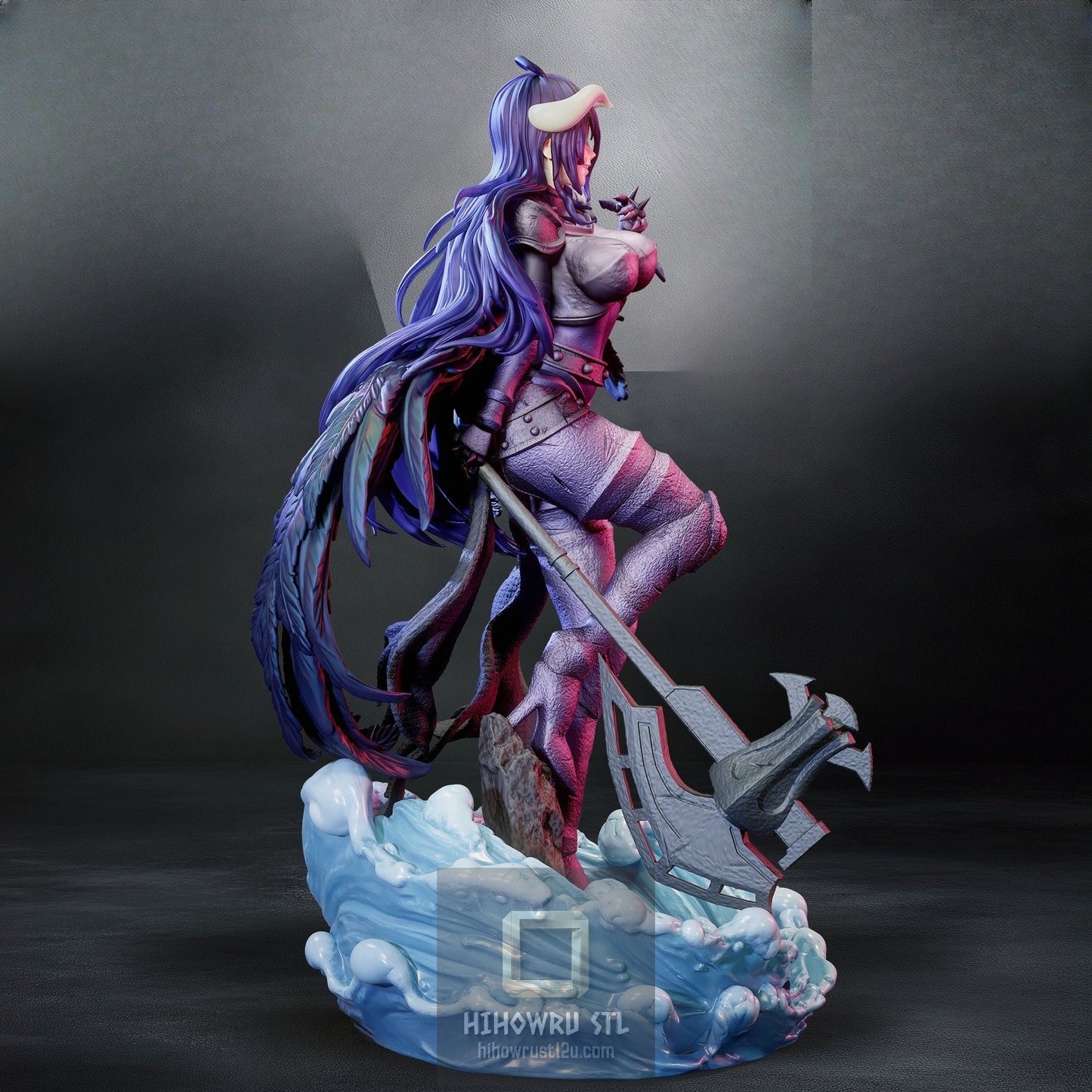 5408 Albedo NSFW - Overlord - STL 3D Print Files