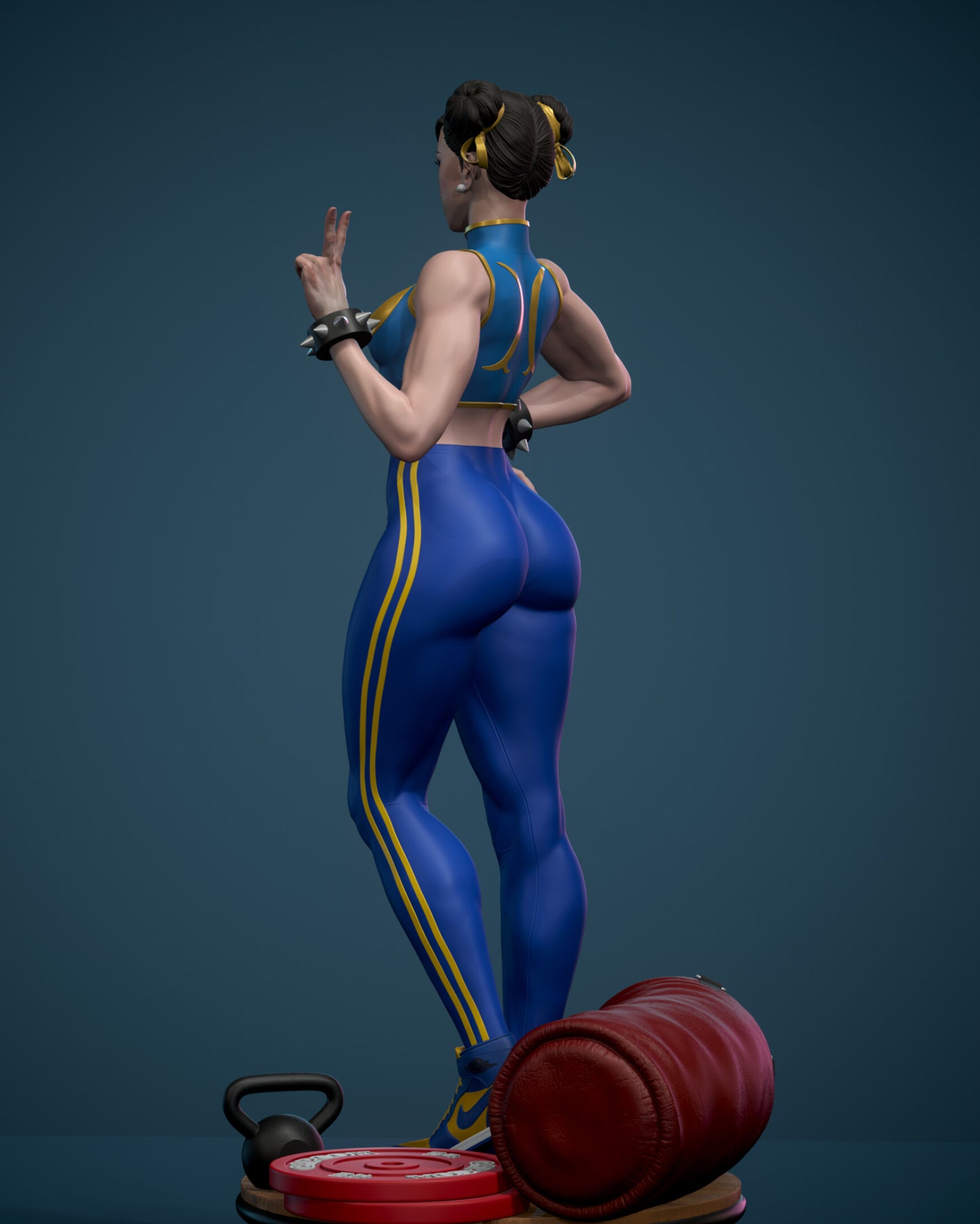 3173 Chun-Li - Street Fighter - STL 3D Print Files