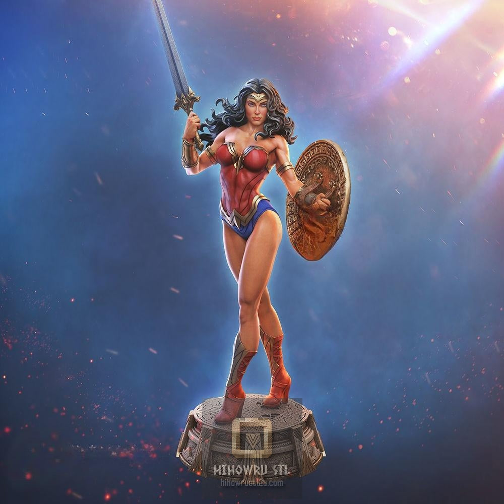 5616 Wonder Woman - DC COMICS - STL 3D Print Files