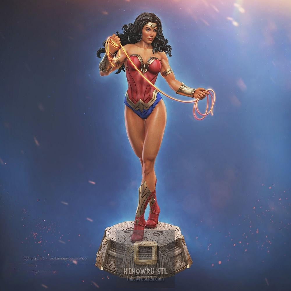 5616 Wonder Woman - DC COMICS - STL 3D Print Files