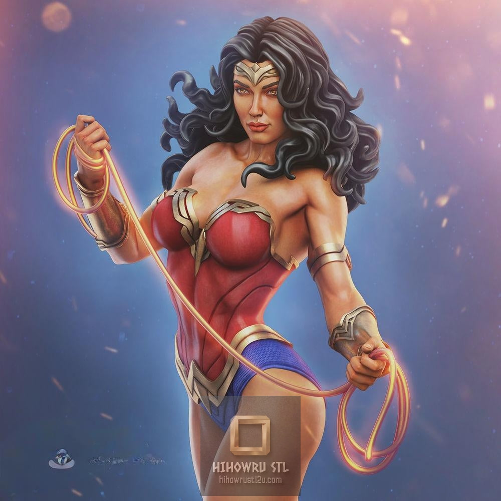 5616 Wonder Woman - DC COMICS - STL 3D Print Files