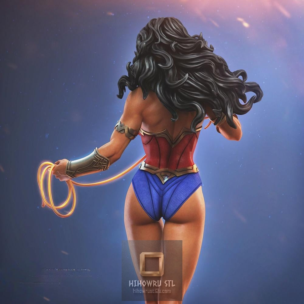 5616 Wonder Woman - DC COMICS - STL 3D Print Files