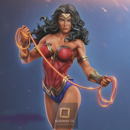 5616 Wonder Woman - DC COMICS - STL 3D Print Files