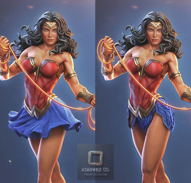 5616 Wonder Woman - DC COMICS - STL 3D Print Files
