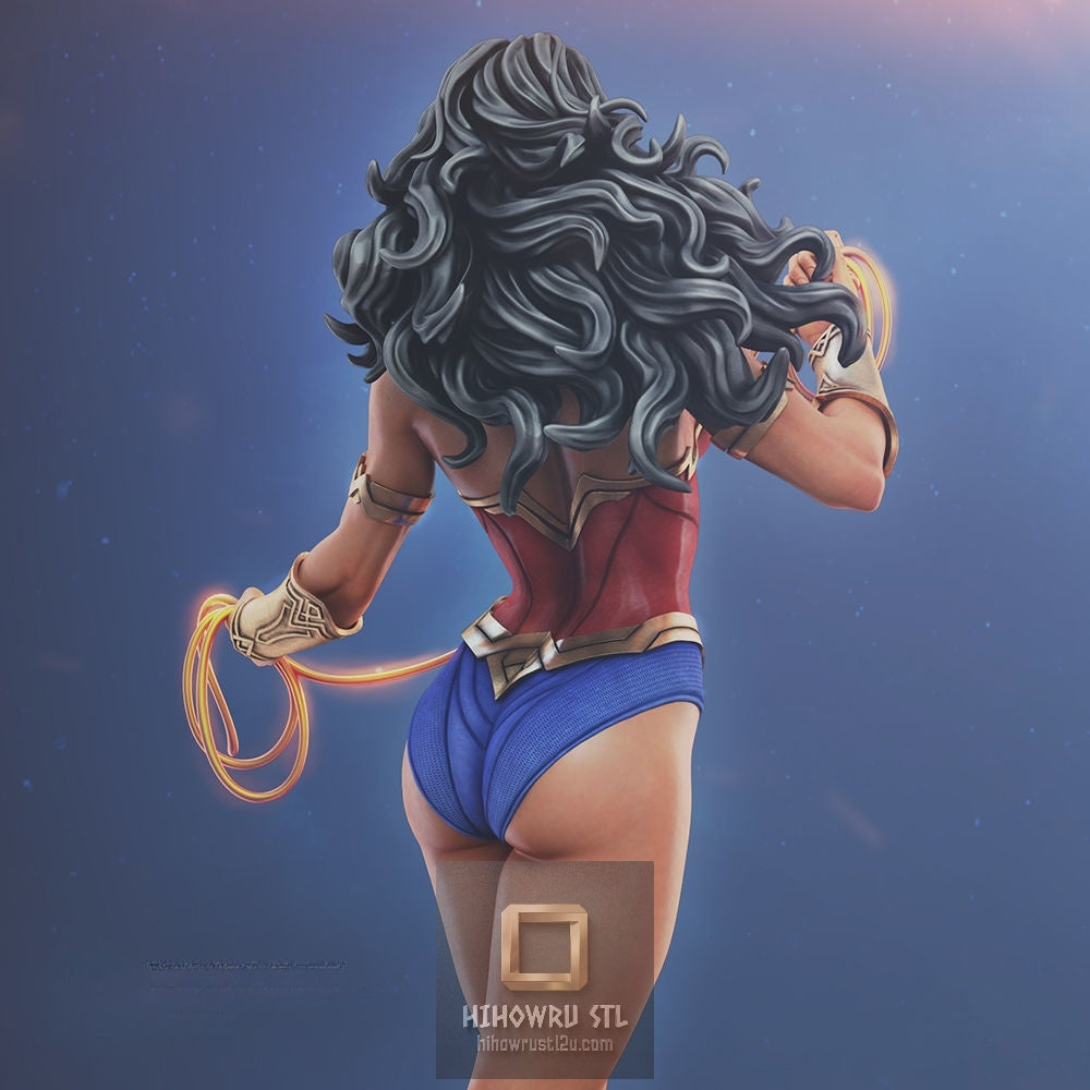 5616 Wonder Woman - DC COMICS - STL 3D Print Files