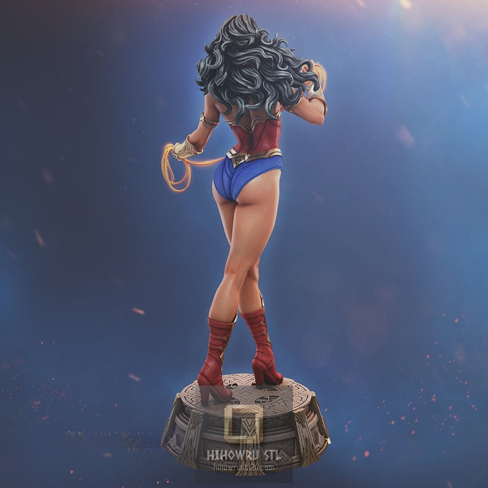 5616 Wonder Woman - DC COMICS - STL 3D Print Files