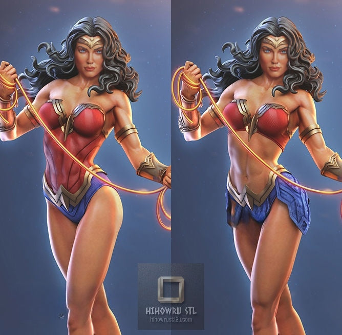5616 Wonder Woman - DC COMICS - STL 3D Print Files