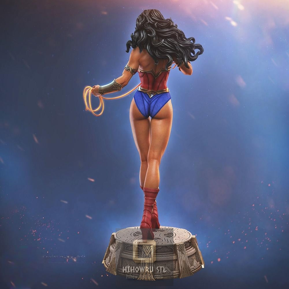 5616 Wonder Woman - DC COMICS - STL 3D Print Files