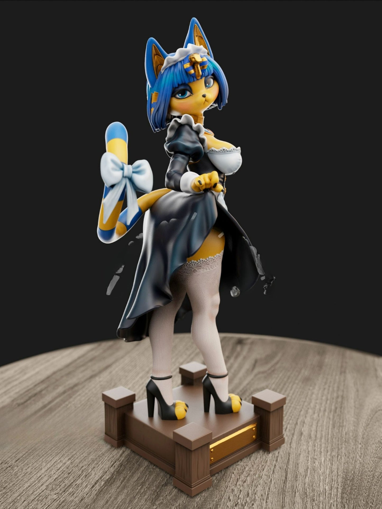 3821 Maid Ankha NSFW - STL 3D Print Files