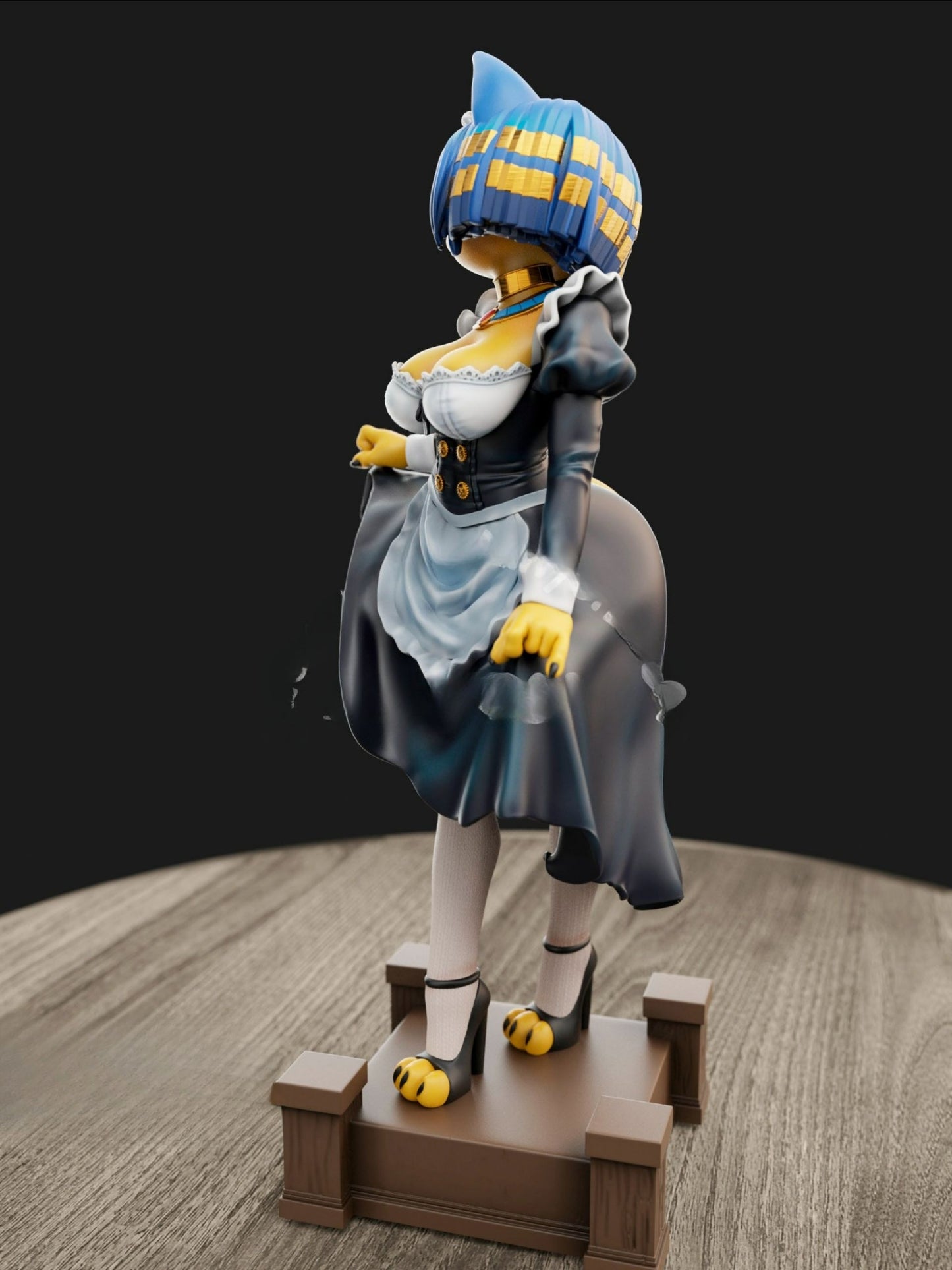 3821 Maid Ankha NSFW - STL 3D Print Files