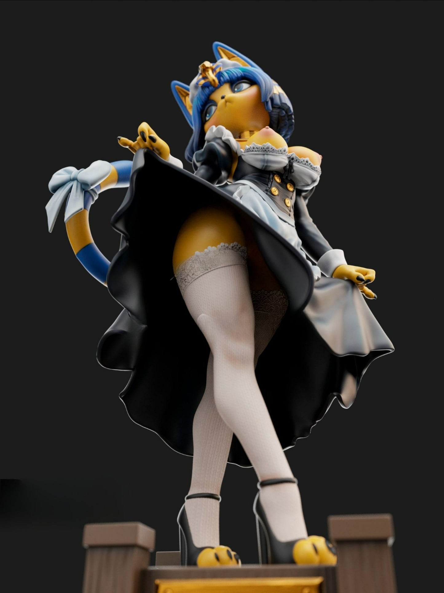 3821 Maid Ankha NSFW - STL 3D Print Files