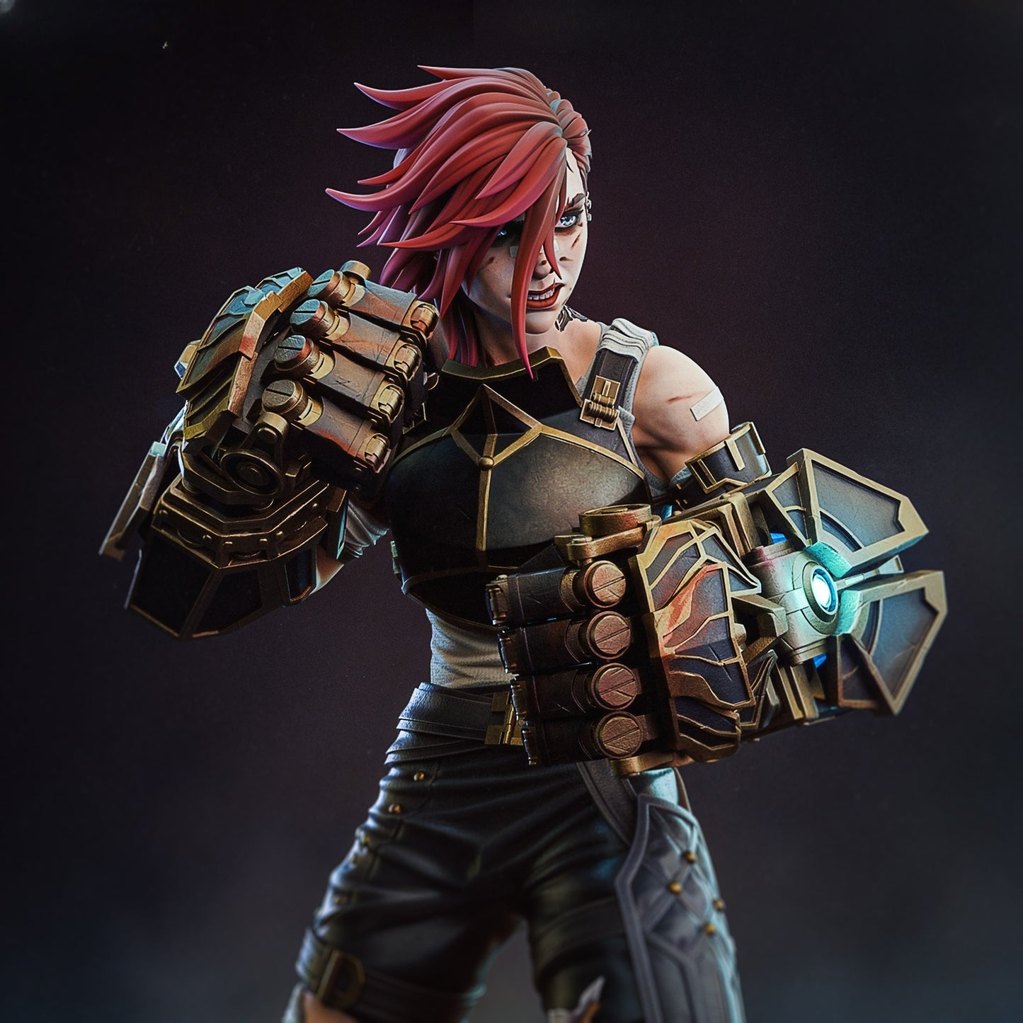 3495 Vi Arcane - League of Legends - STL - 3d Print Files