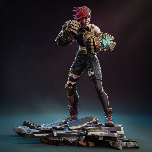 3495 Vi Arcane - League of Legends - STL - 3d Print Files