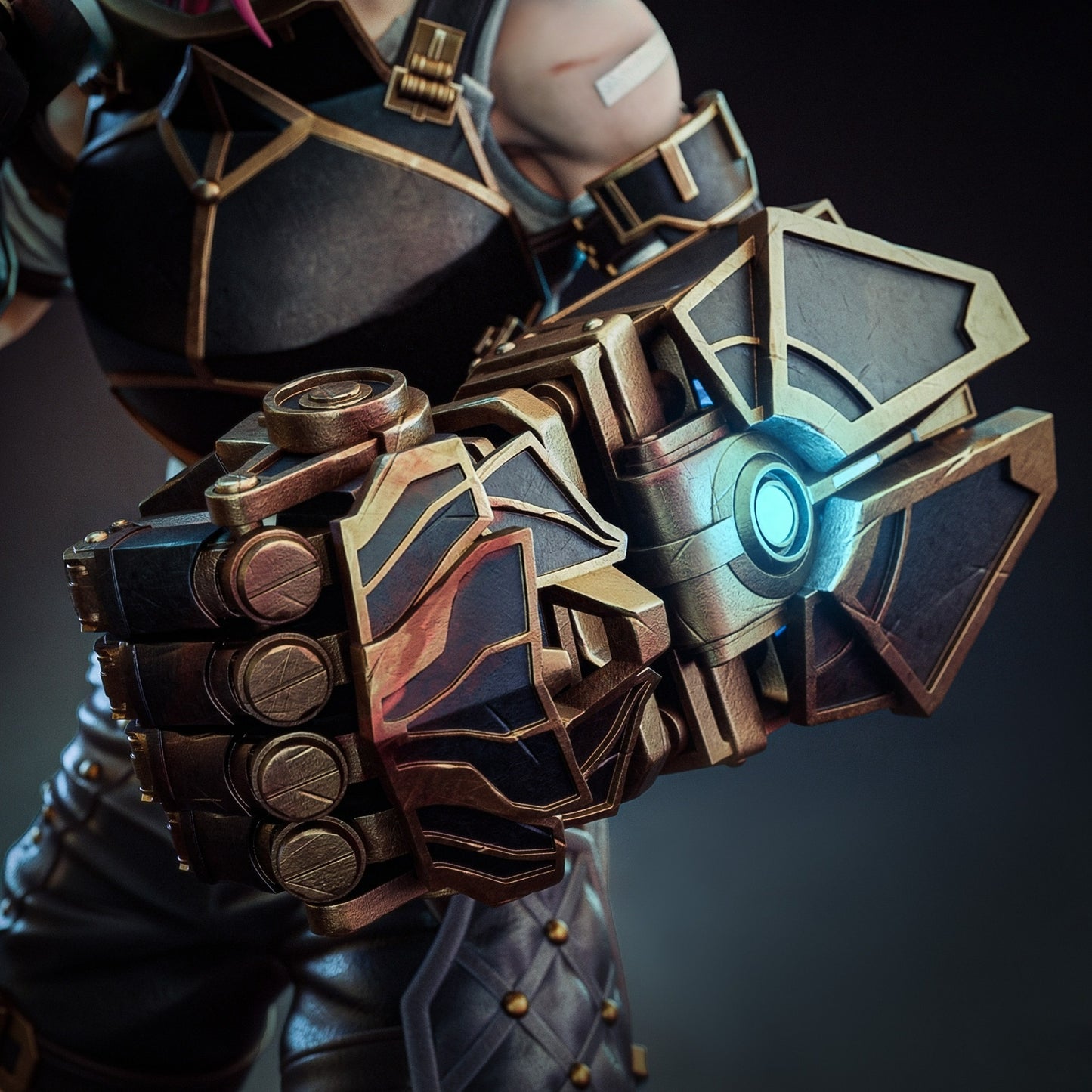 3495 Vi Arcane - League of Legends - STL - 3d Print Files