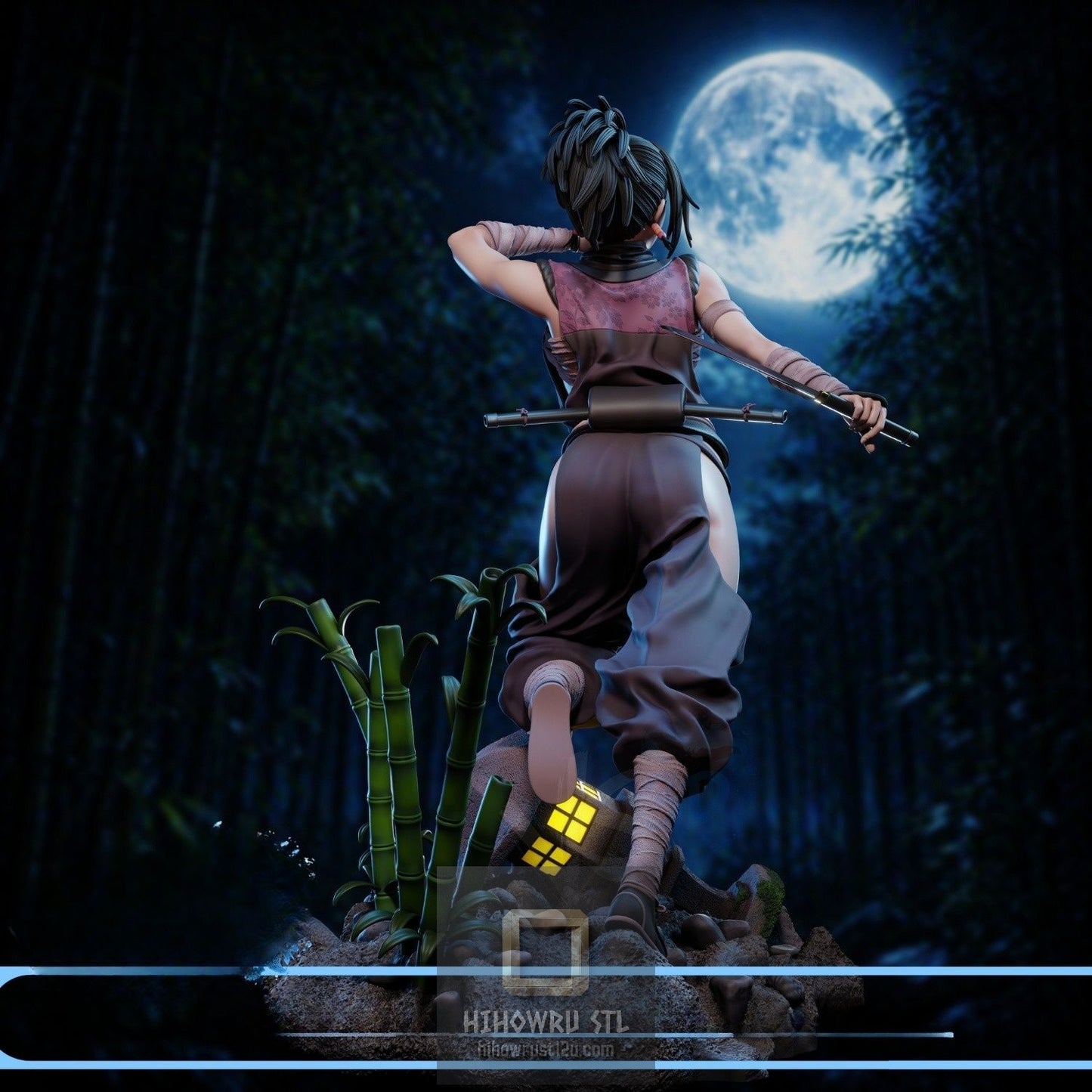 5153 Ayame - Tenchu Fatal Shadows - STL 3D Print Files