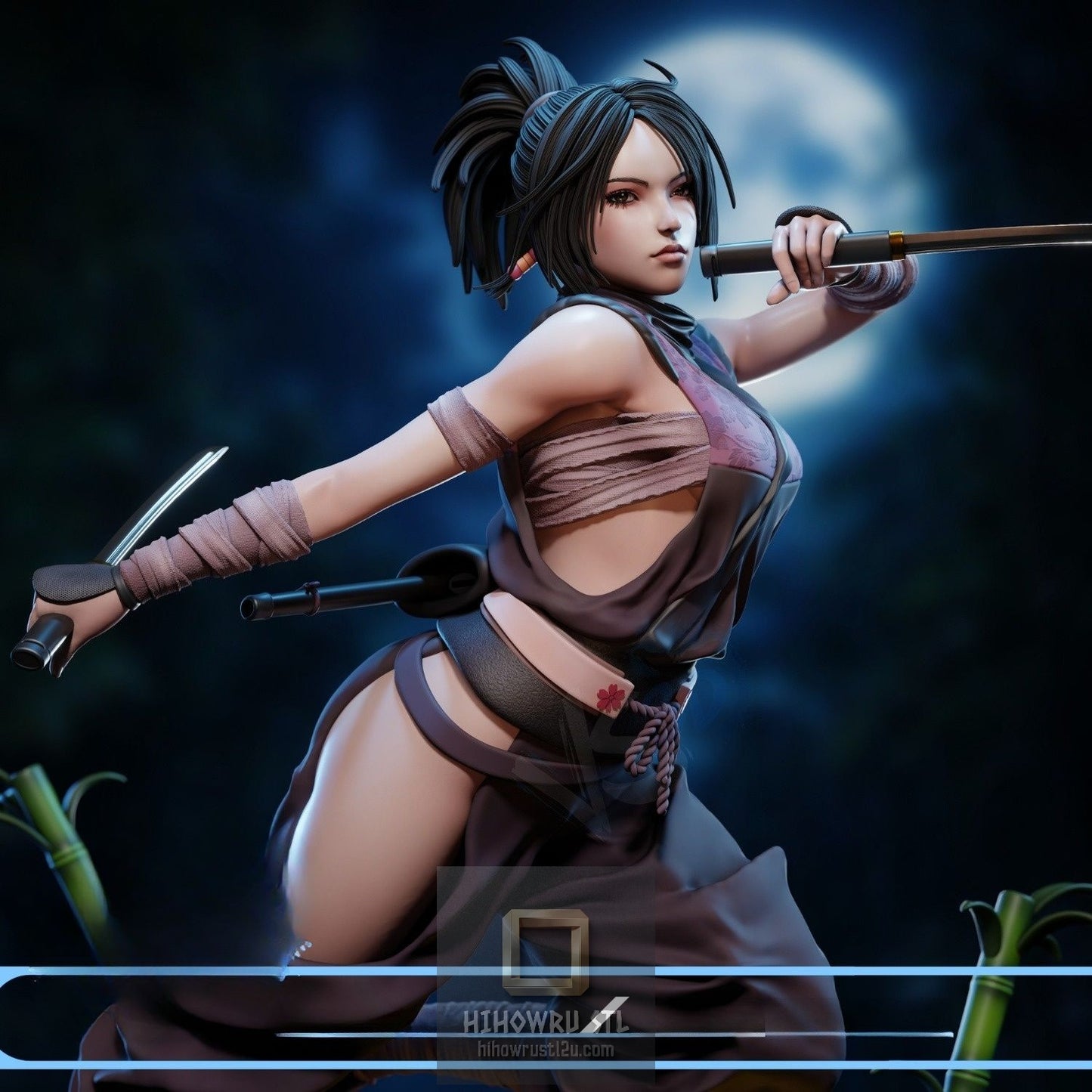 5153 Ayame - Tenchu Fatal Shadows - STL 3D Print Files