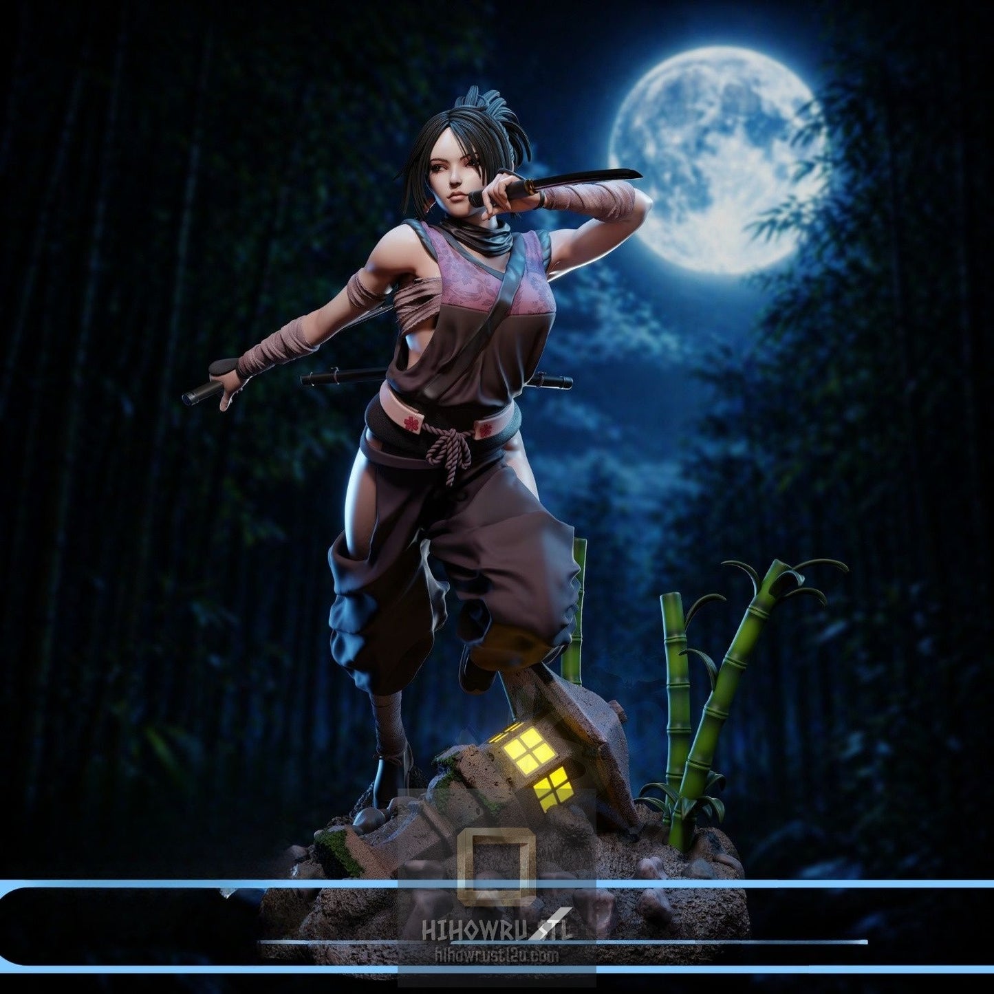 5153 Ayame - Tenchu Fatal Shadows - STL 3D Print Files