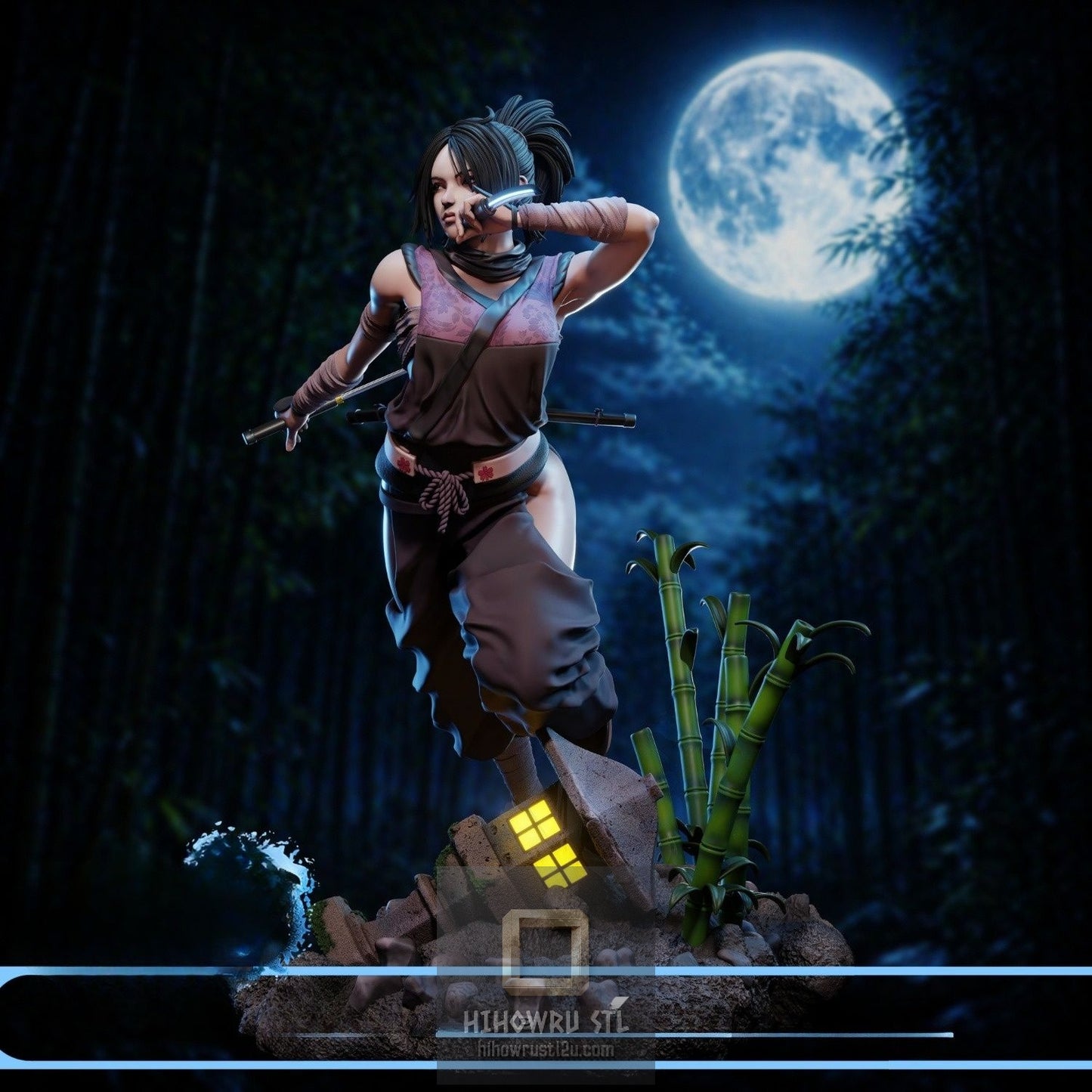 5153 Ayame - Tenchu Fatal Shadows - STL 3D Print Files