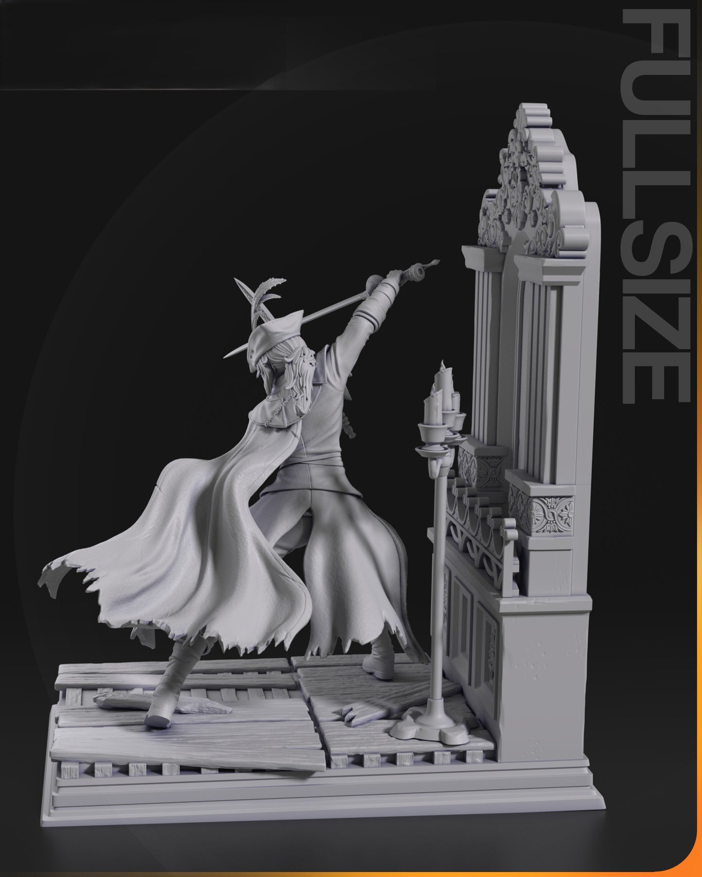 1979 Lady Maria - Bloodborne - STL 3D Print Files