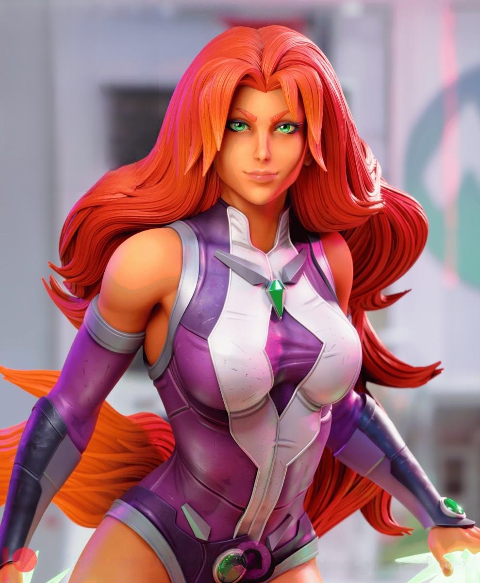 1776 Starfire NSFW - DC Comics - STL 3D Print Files