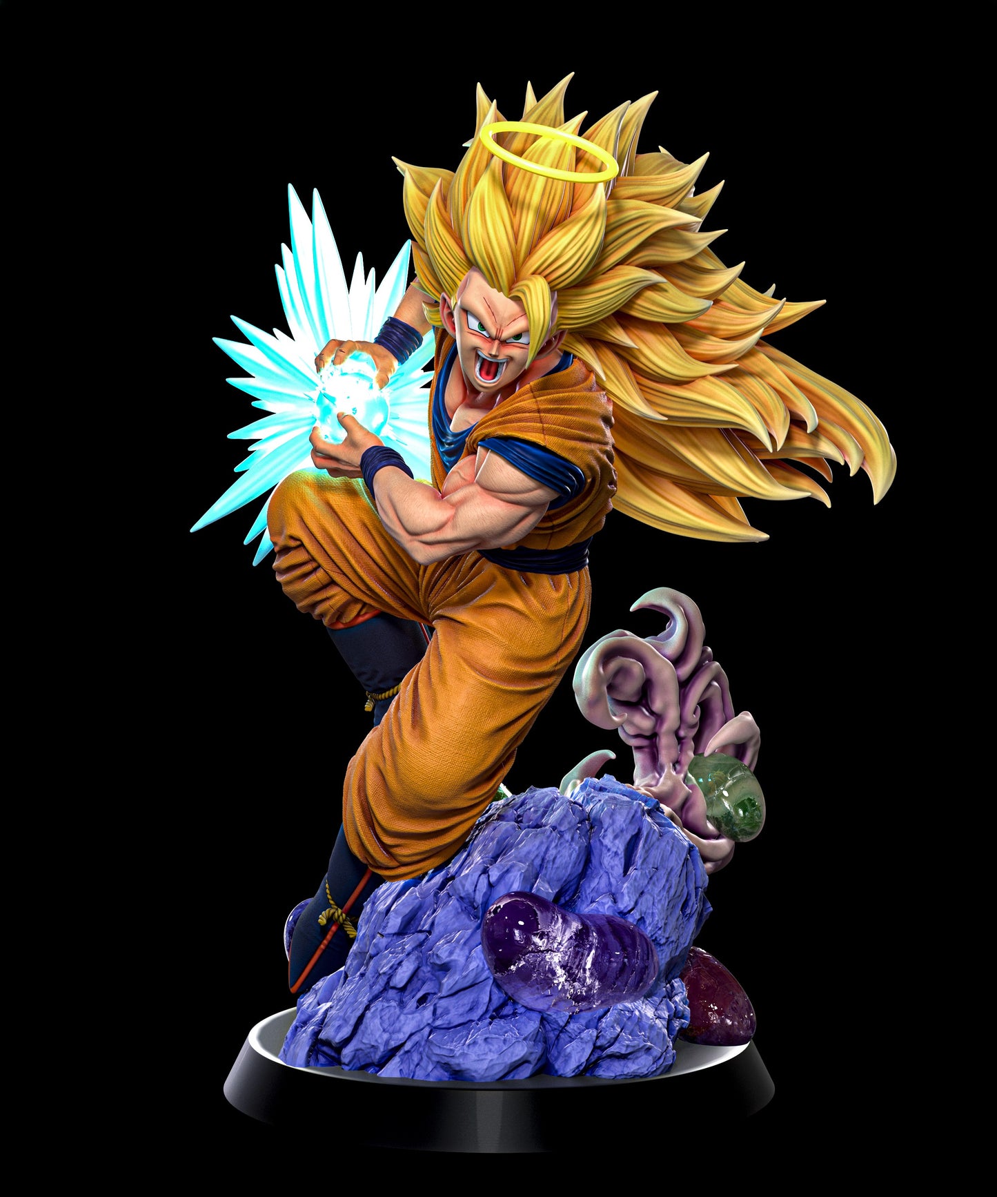 1681 Goku SSJ3 - Dragon Ball Z - STL 3D Print Files