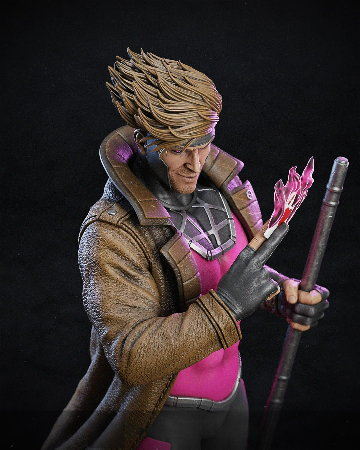 1872 Gambit - X-MEN - STL 3D Print Files – My Stl