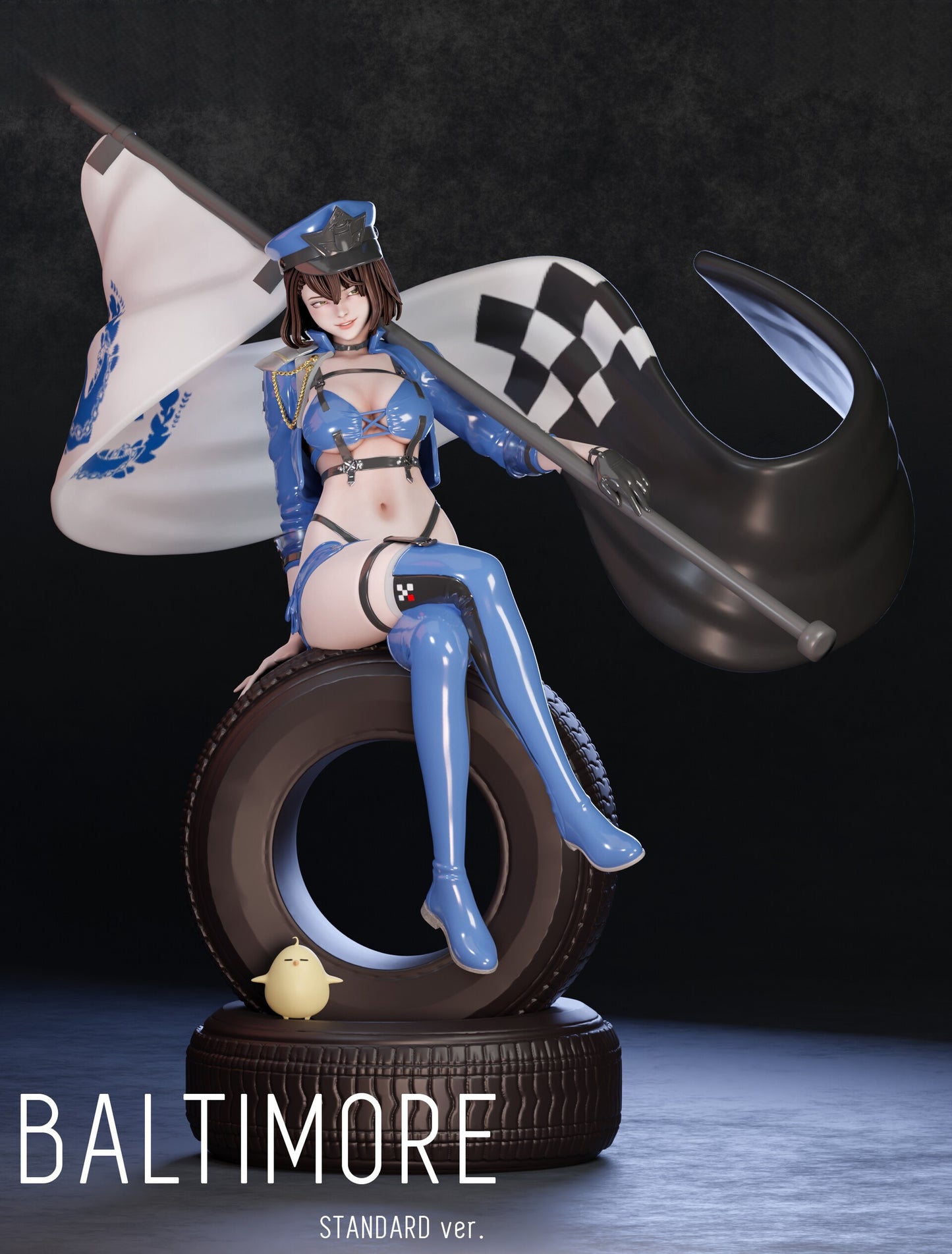 Baltimore NSFW - Azur Lane - STL 3D Print Files