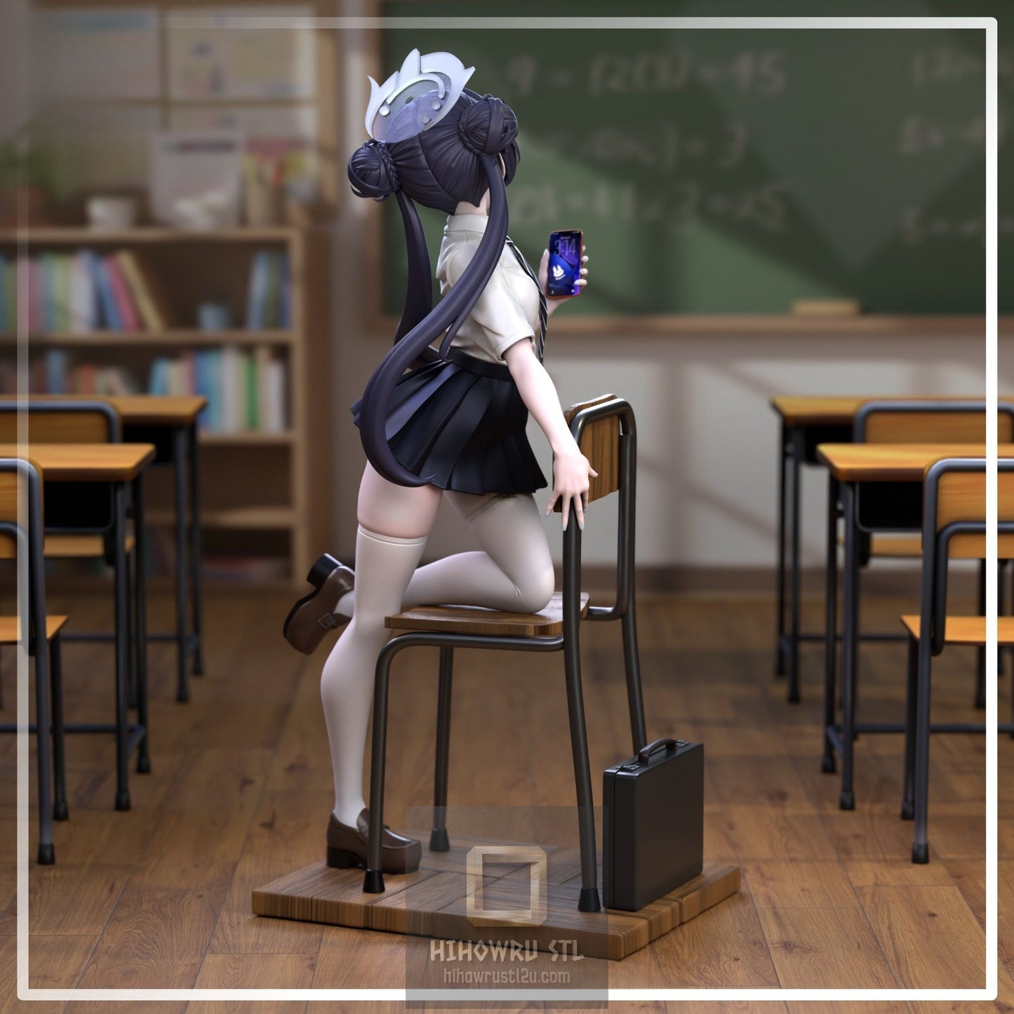 5102 Ryuuge Kisaki - Blue Archive - STL 3D Print Files
